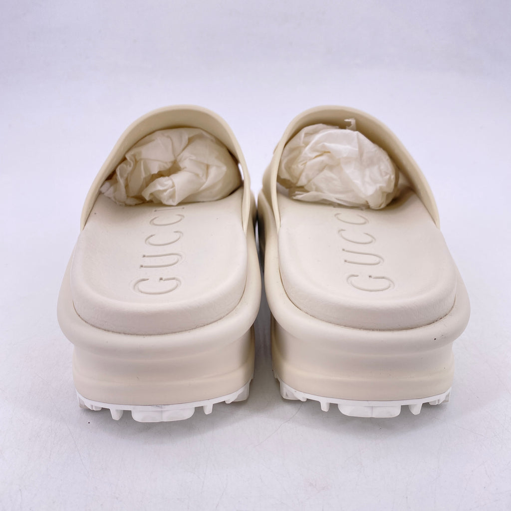 Gucci Oversized Slide "Interlocking Gg"  New Size 36