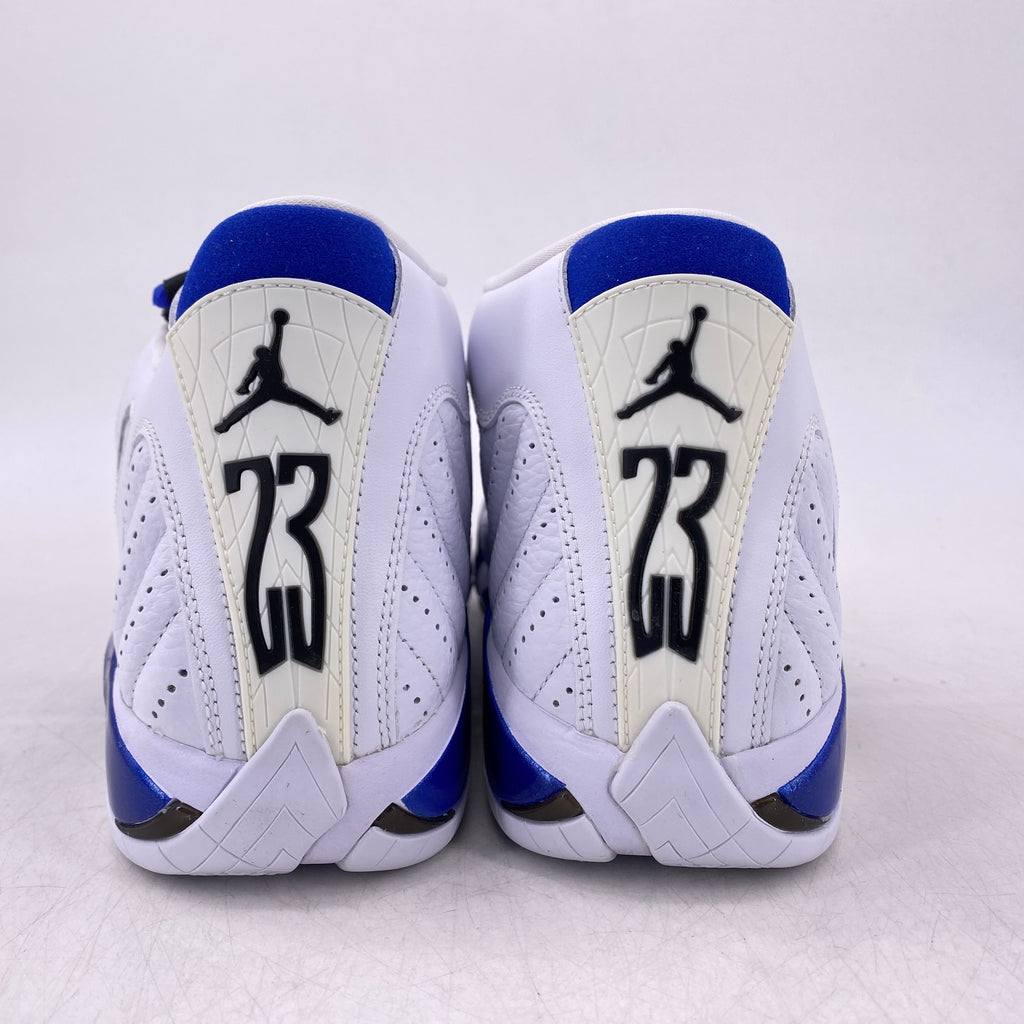 Air Jordan 14 Retro "White Hyper Royal" 2020 New Size 9.5