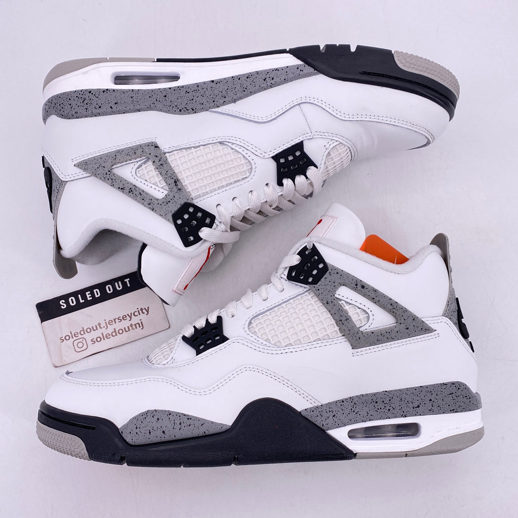 Air Jordan 4 Retro "White Cement" 2025 Used Size 9.5