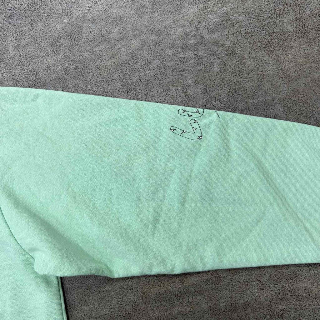Chrome Hearts Crewneck Sweater "MATTY BOY LUST" Seafoam Used Size L