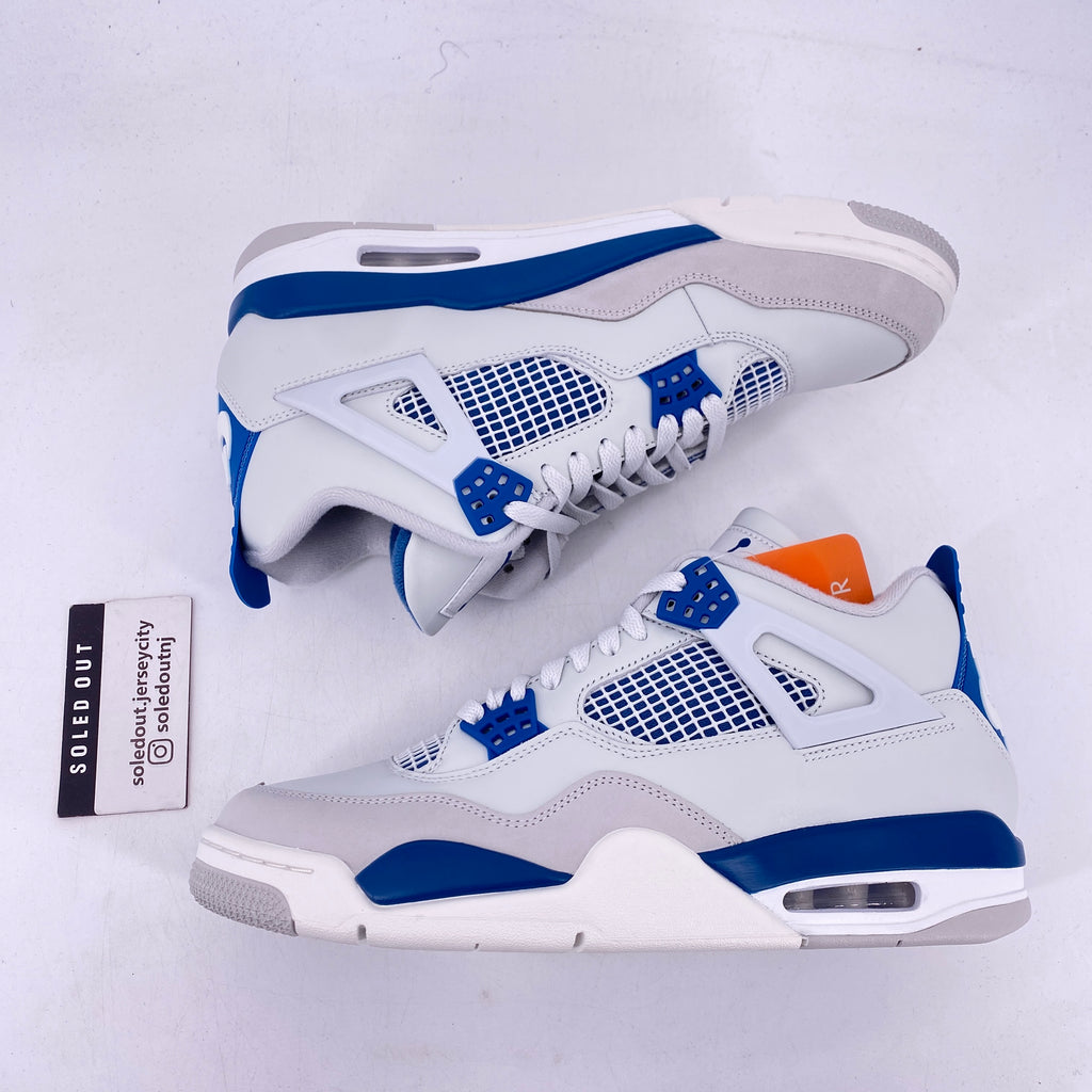 Air Jordan 4 Retro "Military Blue" 2024 New Size 10.5