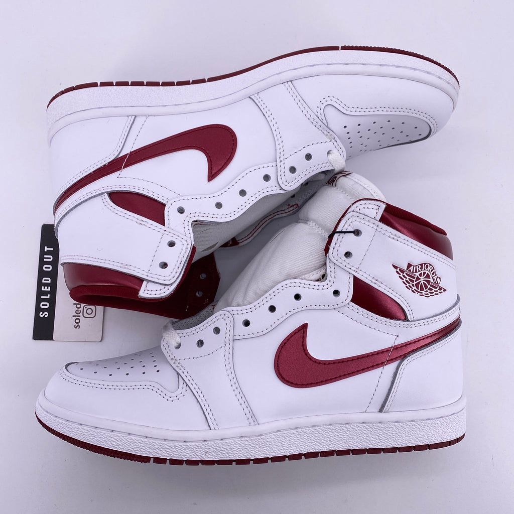 Air Jordan 1 Retro High OG "Metallic Burgundy" 2024 New Size 9