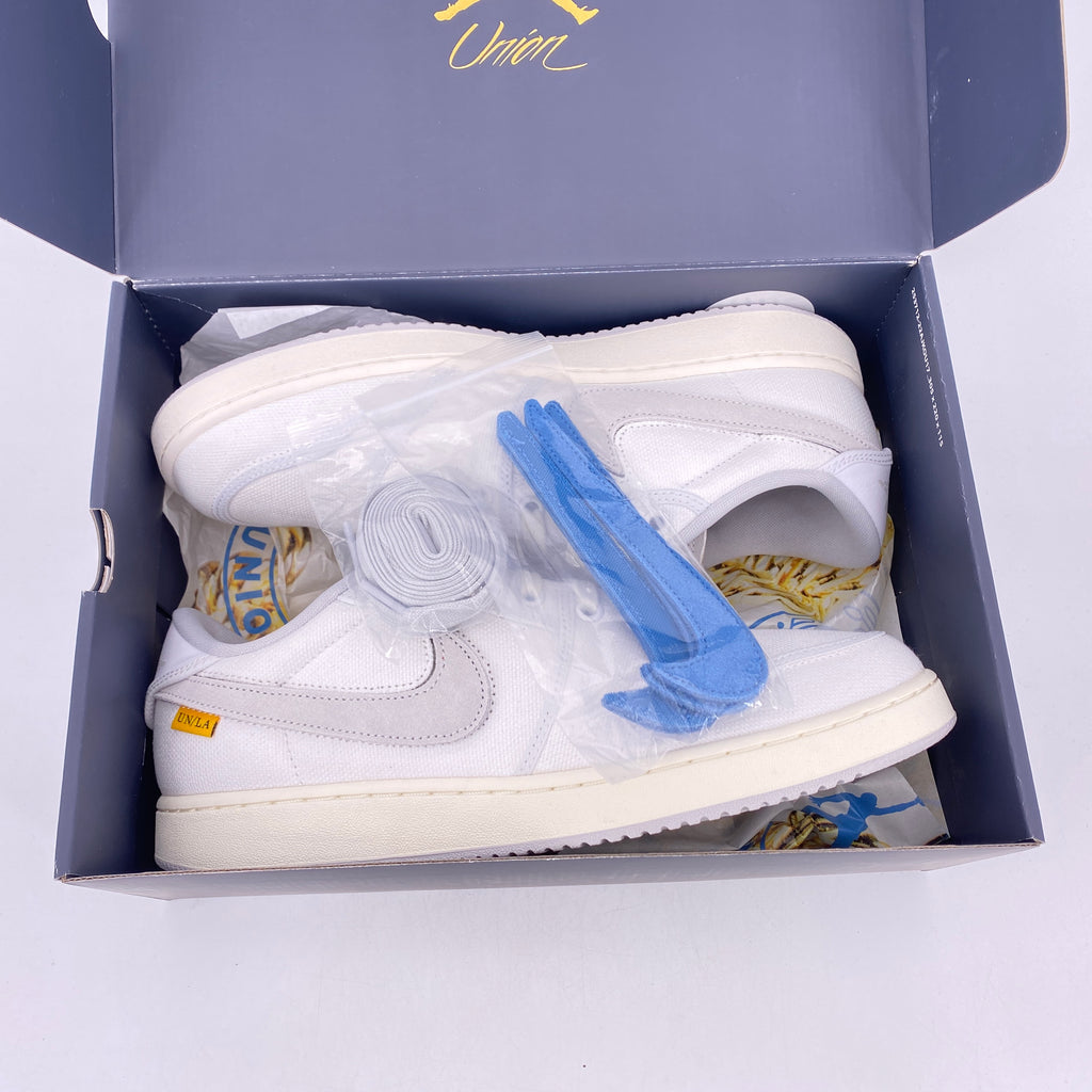 Air Jordan 1 Low OG SP "Union White Canvas" 2023 New Size 10