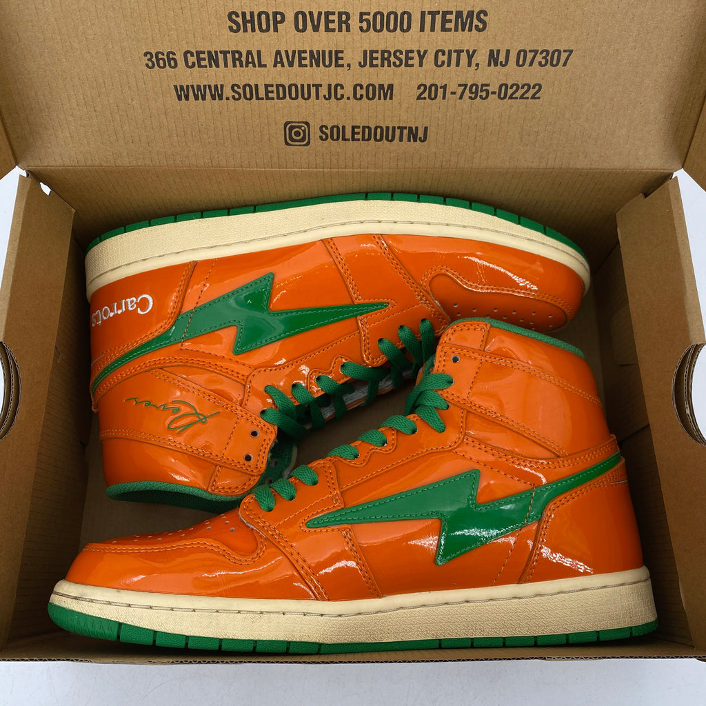Air Kiy High Top "Carrots"  Used Size 10