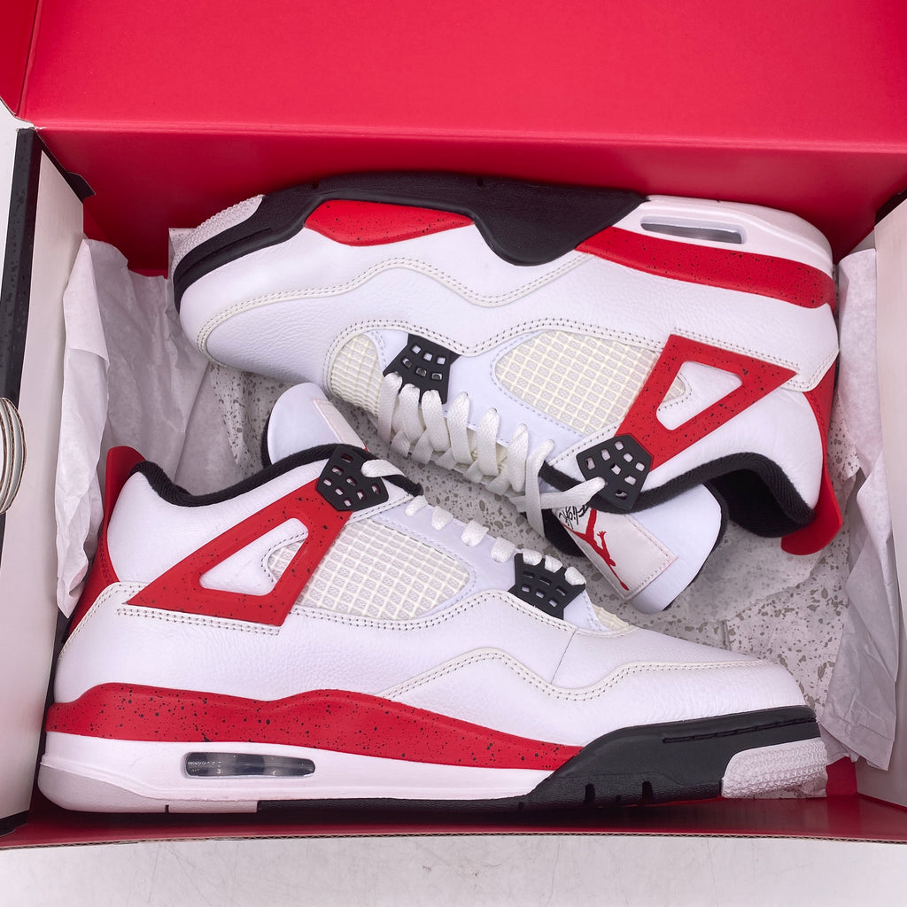 Air Jordan 4 Retro "Red Cement" 2023 New (Cond) Size 9.5