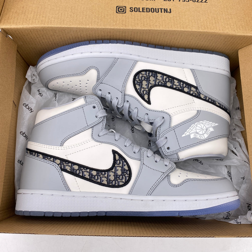 Air Jordan 1 Retro High OG "Dior" 2020 New Size 8