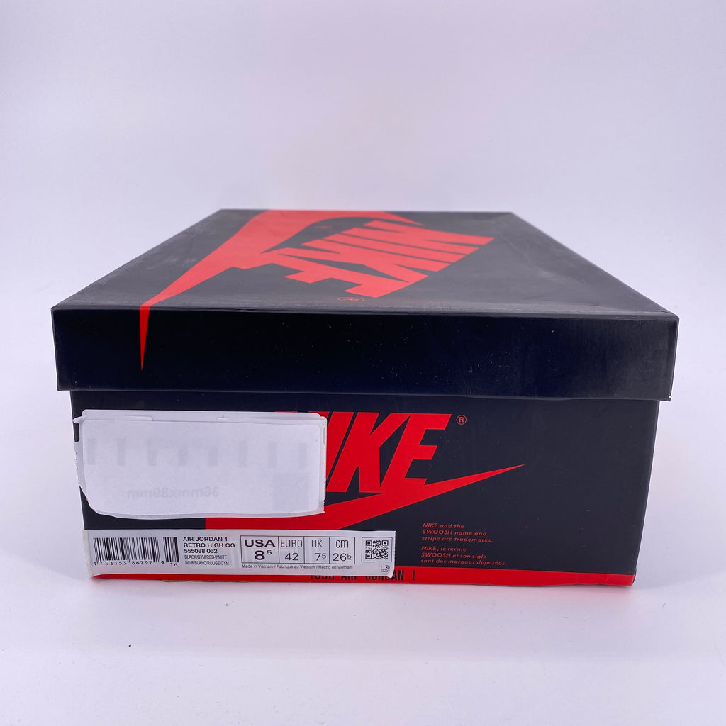 Air Jordan 1 Retro High OG "Bloodline" 2019 New Size 8.5
