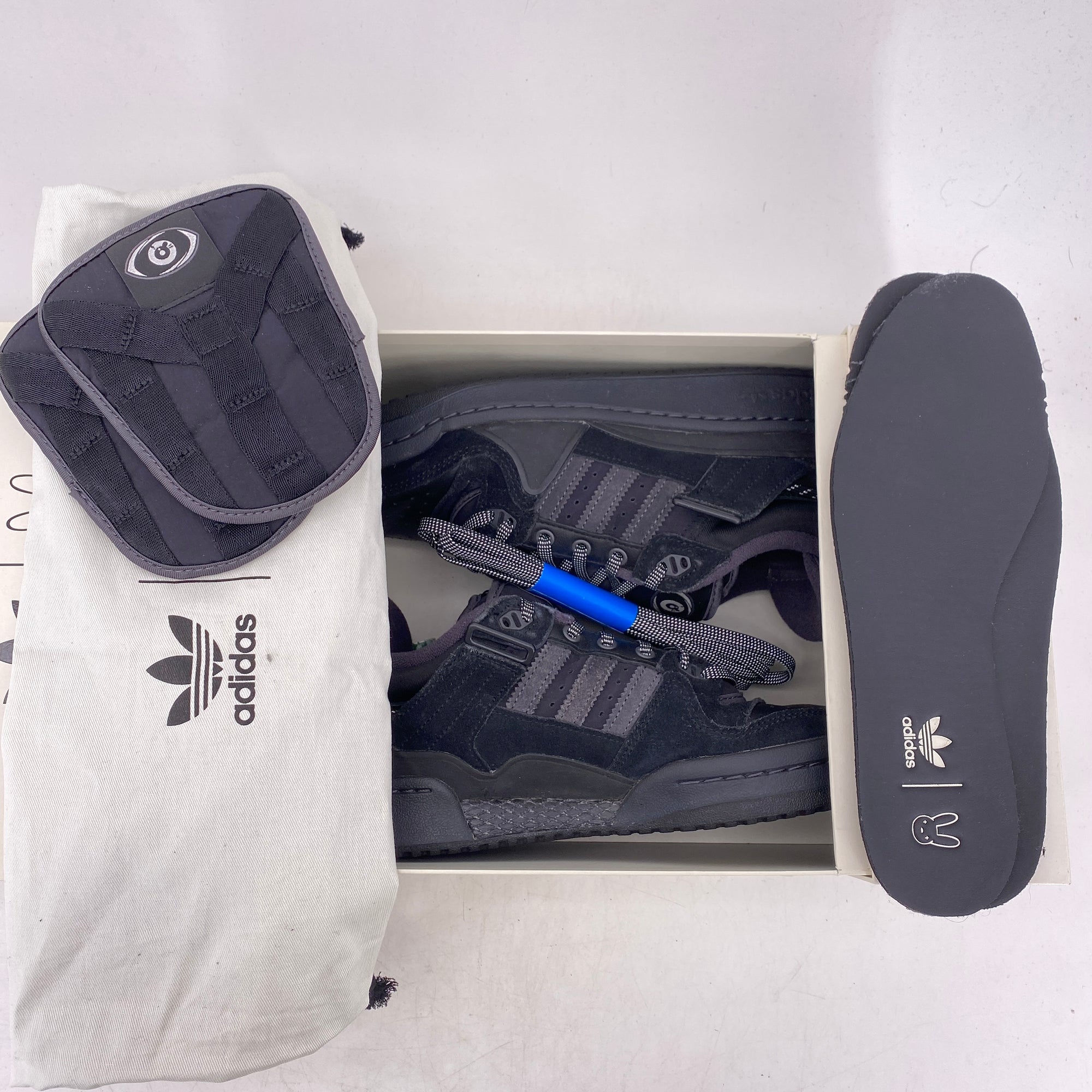 Adidas Bad Bunny Forum Low &quot;Back To School&quot; 2021 Used Size 7