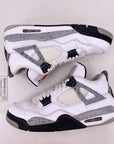 Air Jordan 4 Retro "White Cement" 2016 Used Size 8.5