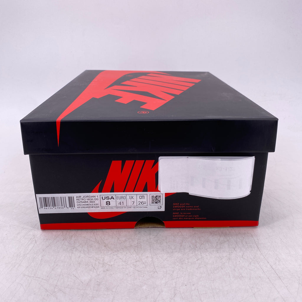 Air Jordan 1 Retro High OG "Gorge Green" 2022 New Size 8