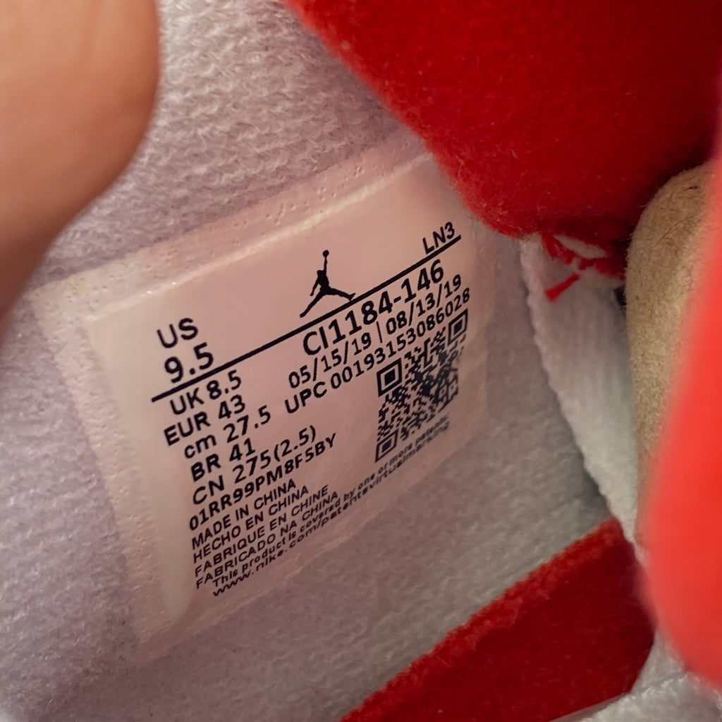 Air Jordan 4 Retro "What The" 2019 Used Size 9.5