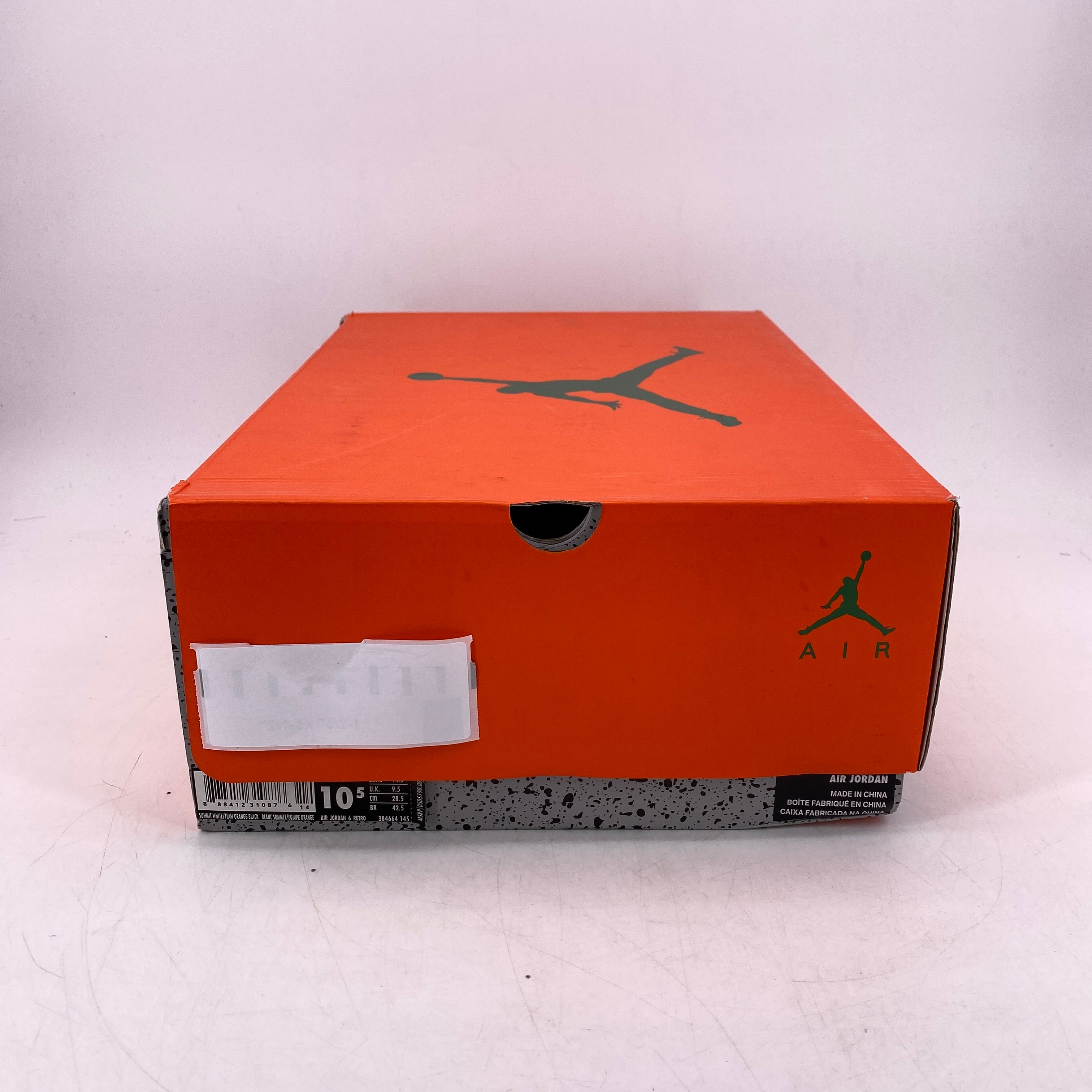 Air Jordan 6 Retro &quot;Gatorade Like Mike White&quot; 2017 New Size 10.5