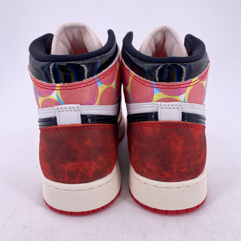 Air Jordan (GS) 1 Retro High OG "Spider-Verse" 2023 New Size 7Y