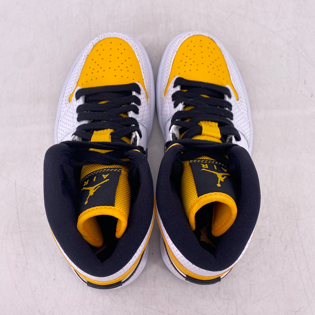 Air Jordan (W) 1 Mid "Laser Orange" 2021 New Size 5.5W