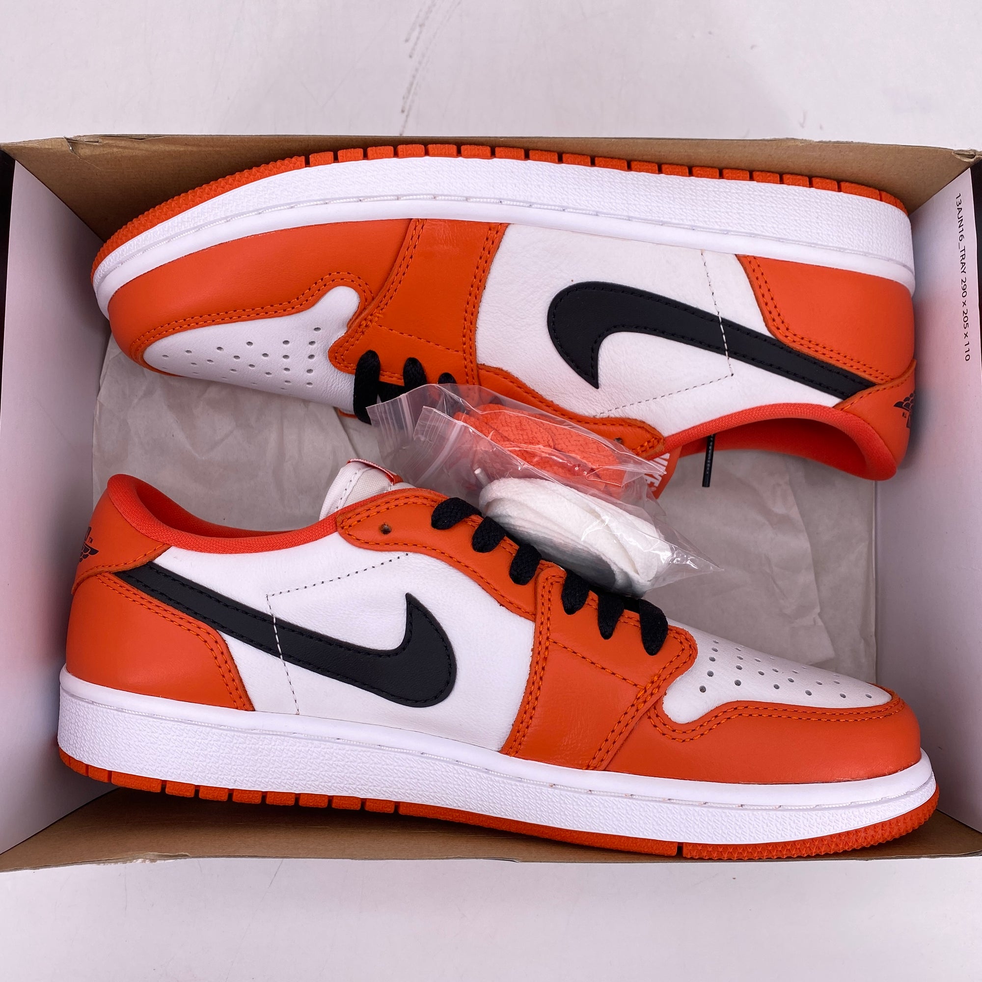 Air Jordan 1 Low &quot;Starfish&quot; 2021 New Size 8.5