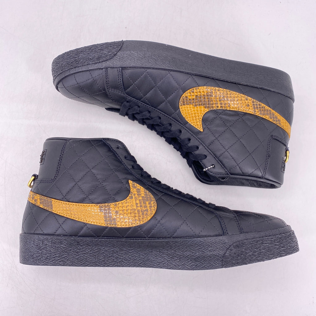 Nike SB Zoom Blazer Mid "Supreme Black" 2022 Used Size 11.5