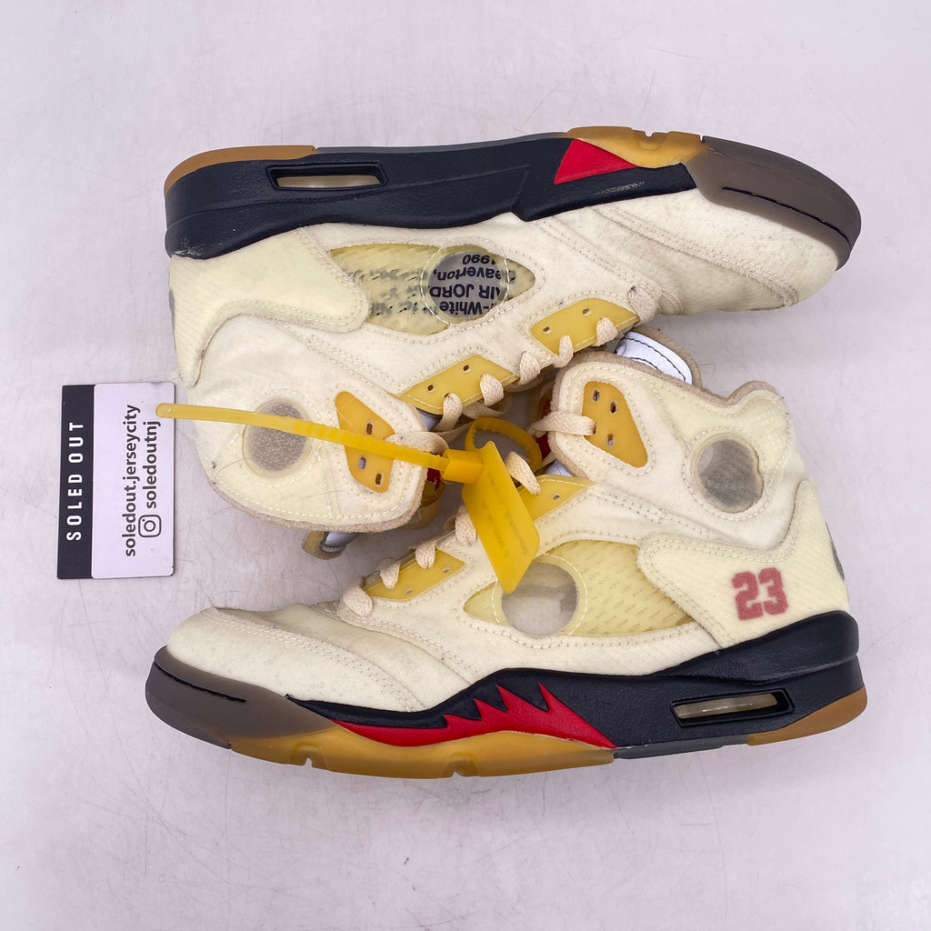 Air Jordan 5 Retro "Ow Sail" 2020 Used Size 8.5