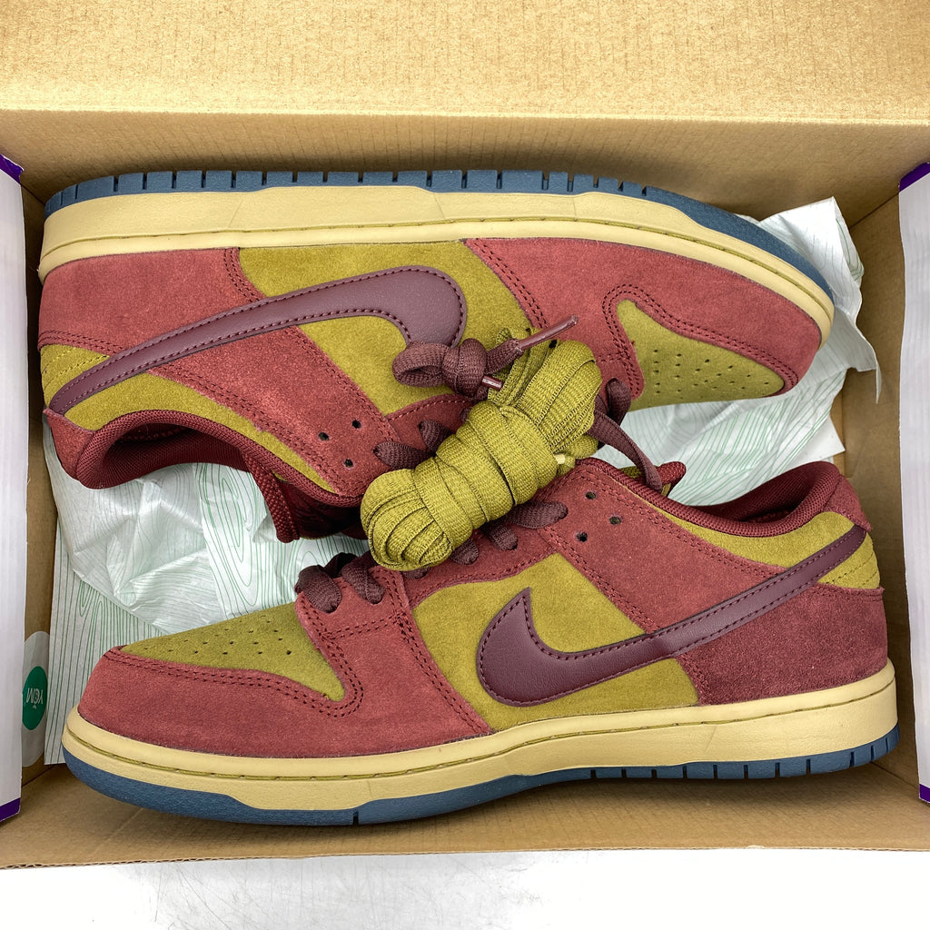 Nike SB Dunk Low "Dark Team Red Olive Flak" 2025 New Size 9.5