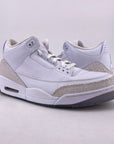 Air Jordan 3 Retro "Pure White" 2018 Used Size 12