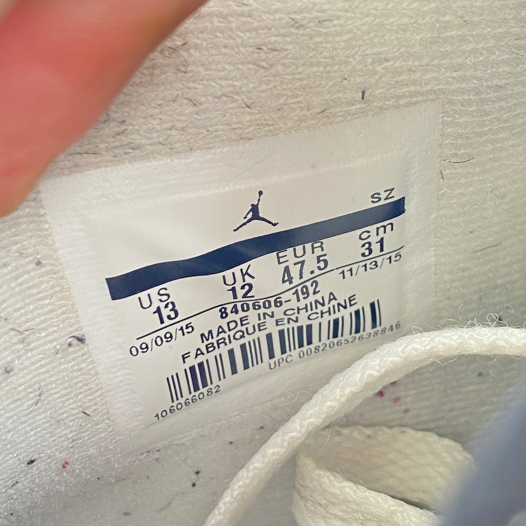 Air Jordan 4 Retro "White Cement" 2016 Used Size 13