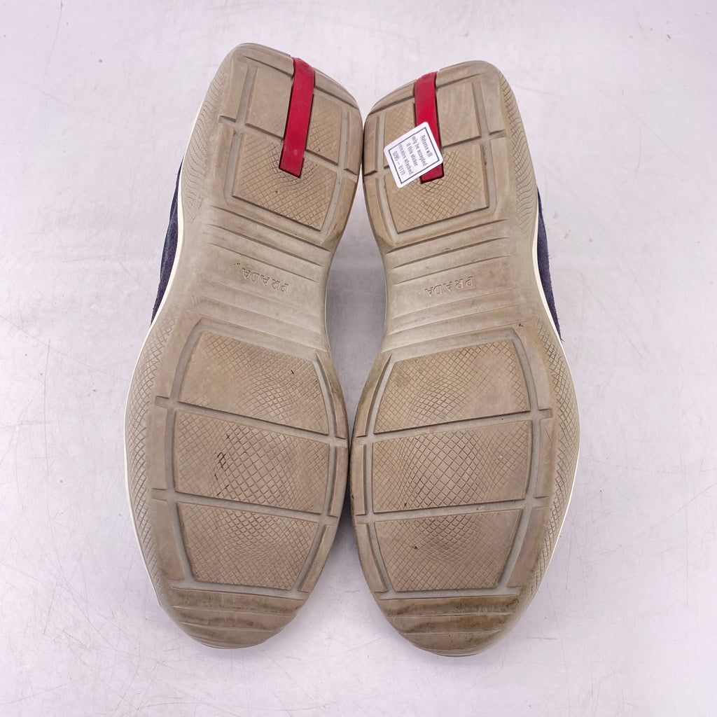 Prada America's Cup "Navy Suede"  Used Size 6 PRADA