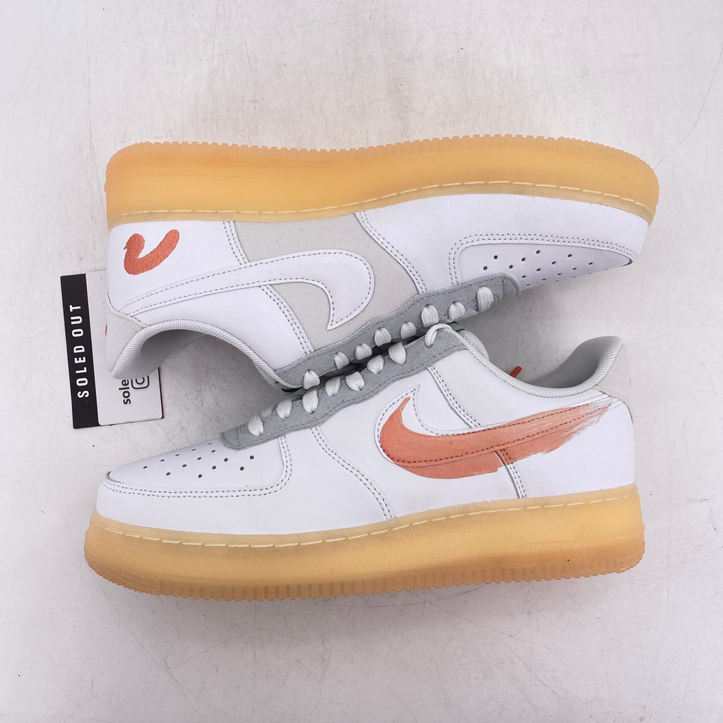 Nike Flyleather AF1 "Mayumi Yamase White" 2021 New Size 8