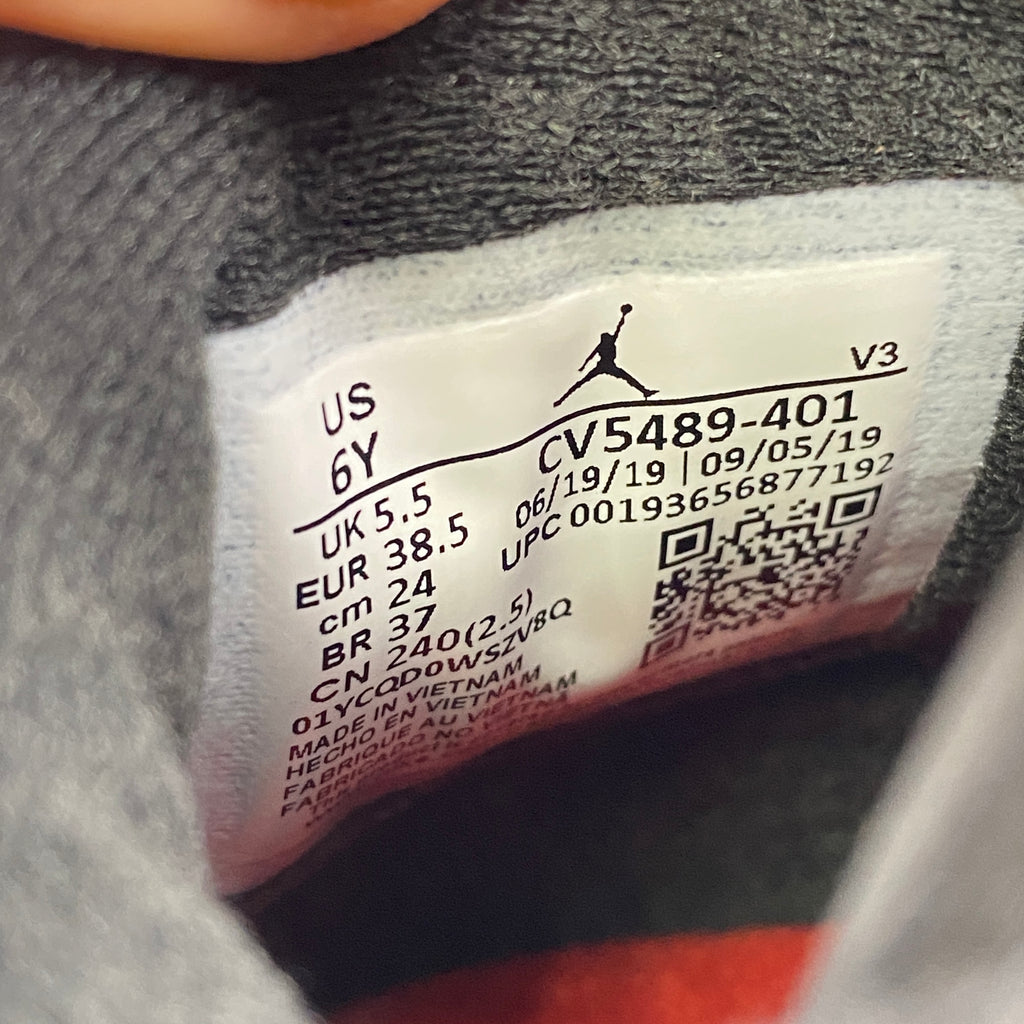 Air Jordan (GS) 6 Retro "Washed Denim" 2019 New Size 6Y
