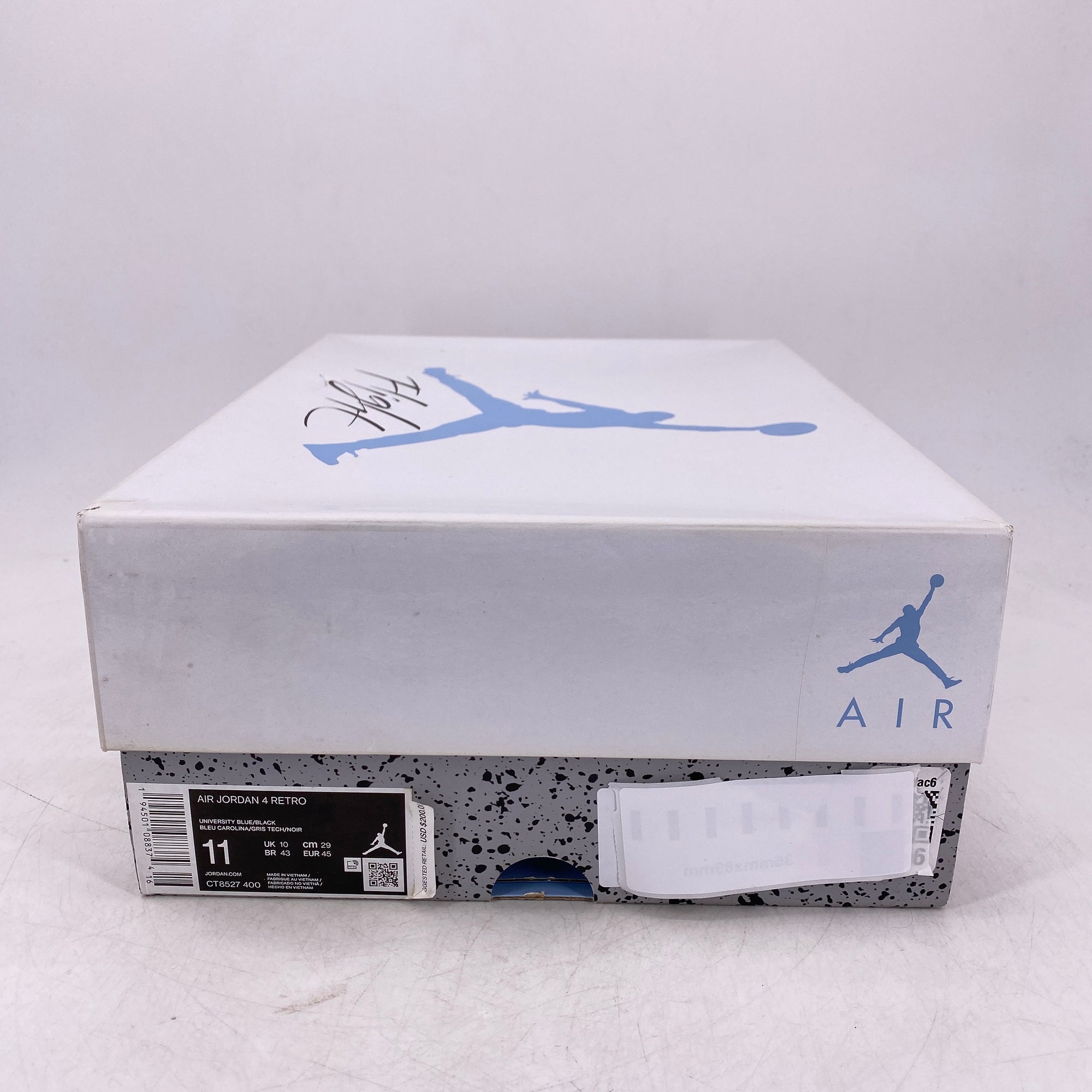 Air Jordan 4 Retro &quot;University Blue&quot; 2021 New Size 11