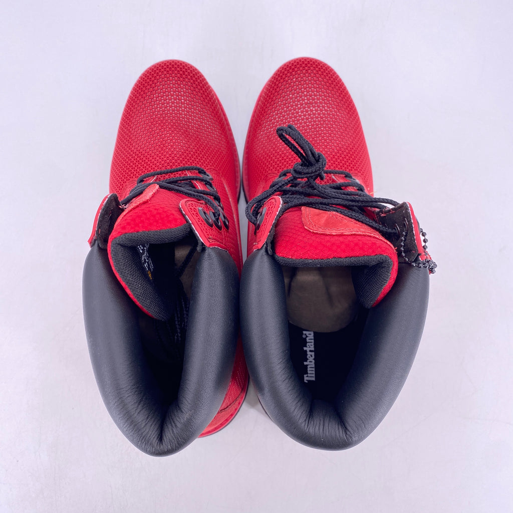 Timberland 6 Inch Boot "Exo Web Tech Red"  New Size 10