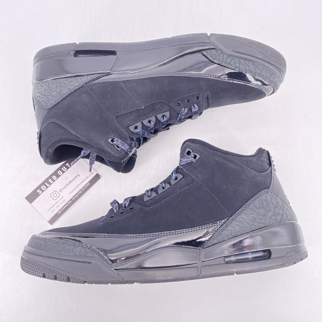 Air Jordan 3 Retro "Black Cat" 2025 Used Size 12