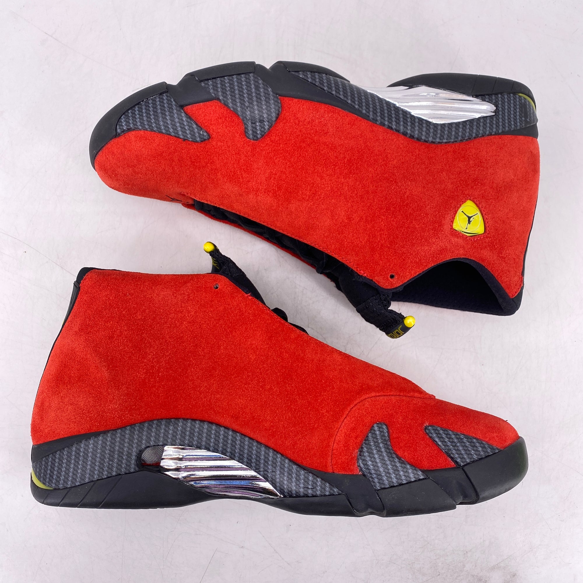 Air Jordan 14 Retro &quot;Ferrari&quot; 2014 Used Size 11.5