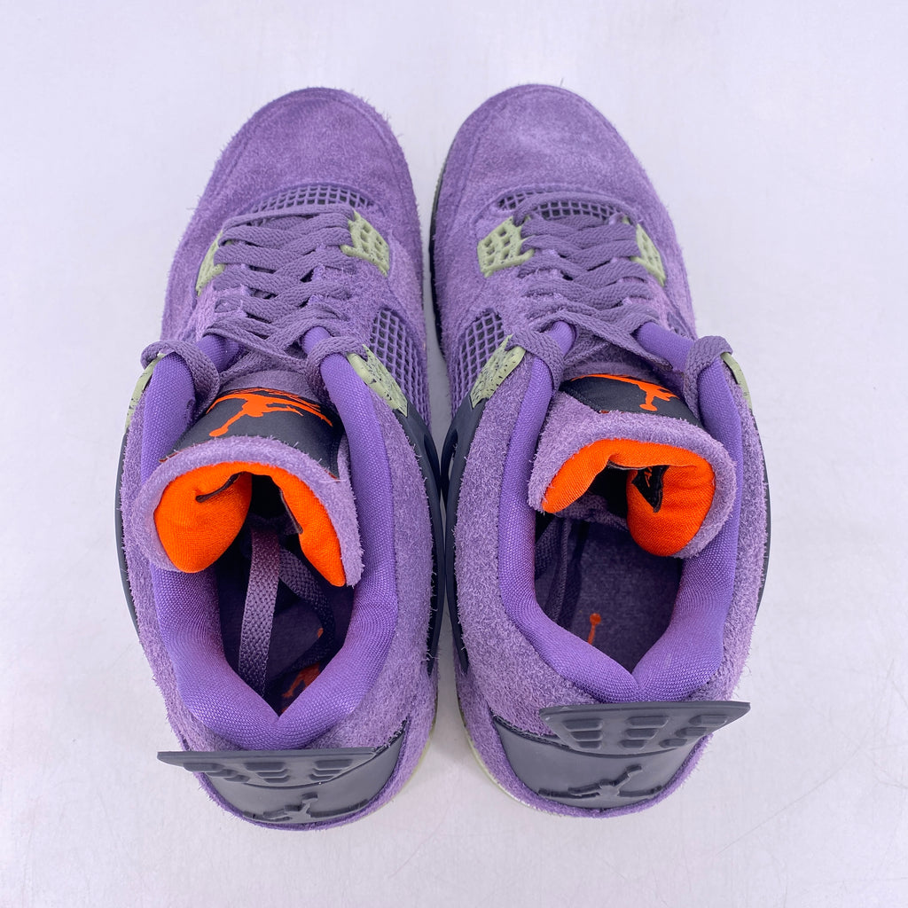 Air Jordan (W) 4 Retro "Canyon Purple" 2022 Used Size 12.5W
