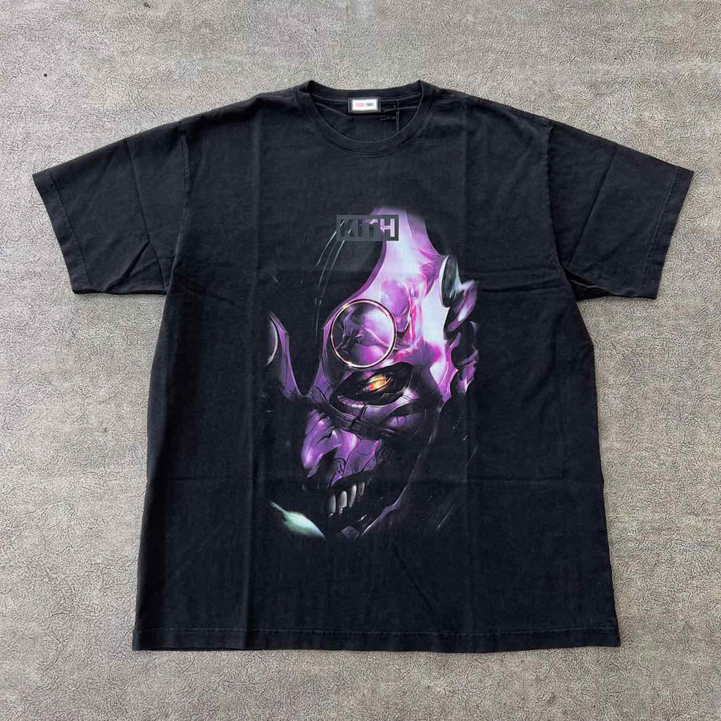 Kith T-Shirt "MARVEL GOBLIN KNIGHT" Black New Size XL