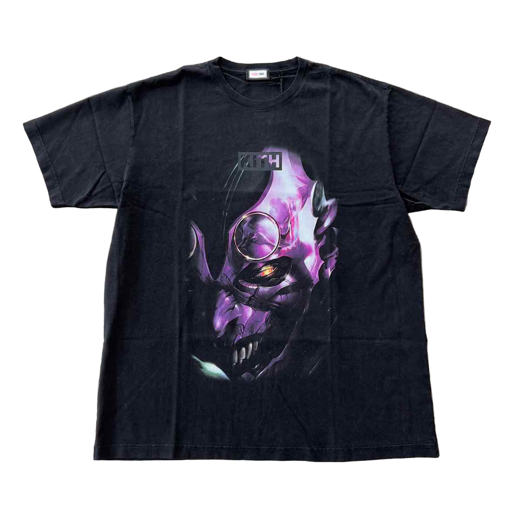 Kith T-Shirt "MARVEL GOBLIN KNIGHT" Black New Size XL