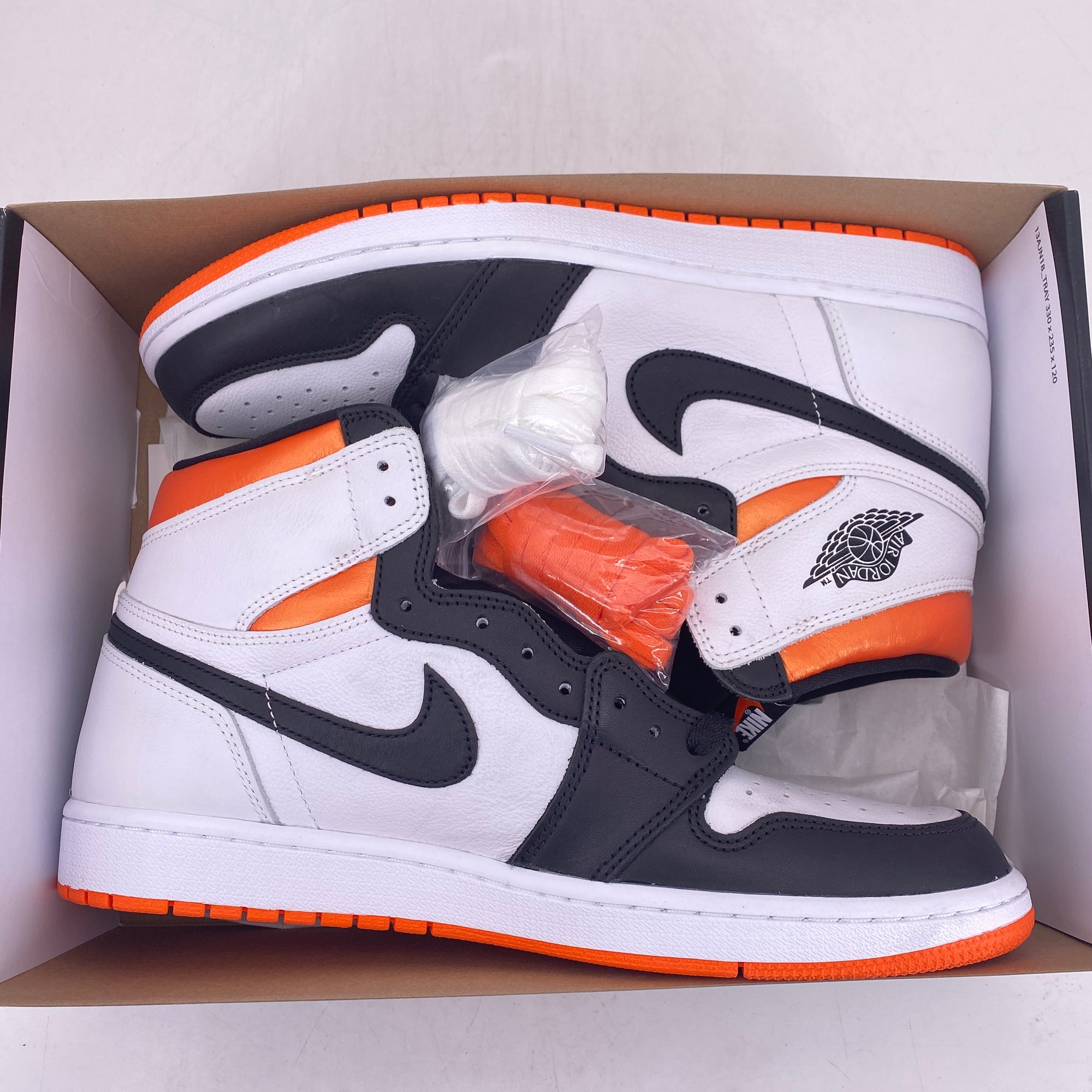 Air Jordan 1 Retro High OG &quot;Electro Orange&quot; 2021 New Size 12