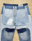 MURDER BRVDO Jeans "PATCH" Used Blue Size 38