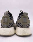 Adidas NMD R2 PK "Olive Black" 2016 Used Size 9