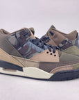 Air Jordan 3 Retro "Patchwork Camo" 2021 New Size 10