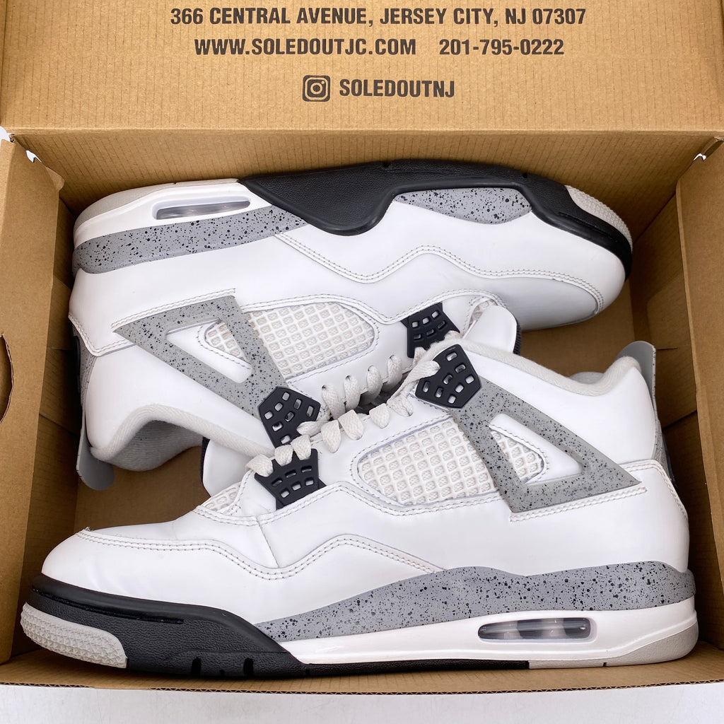 Air Jordan 4 Retro "White Cement" 2025 Used Size 10.5