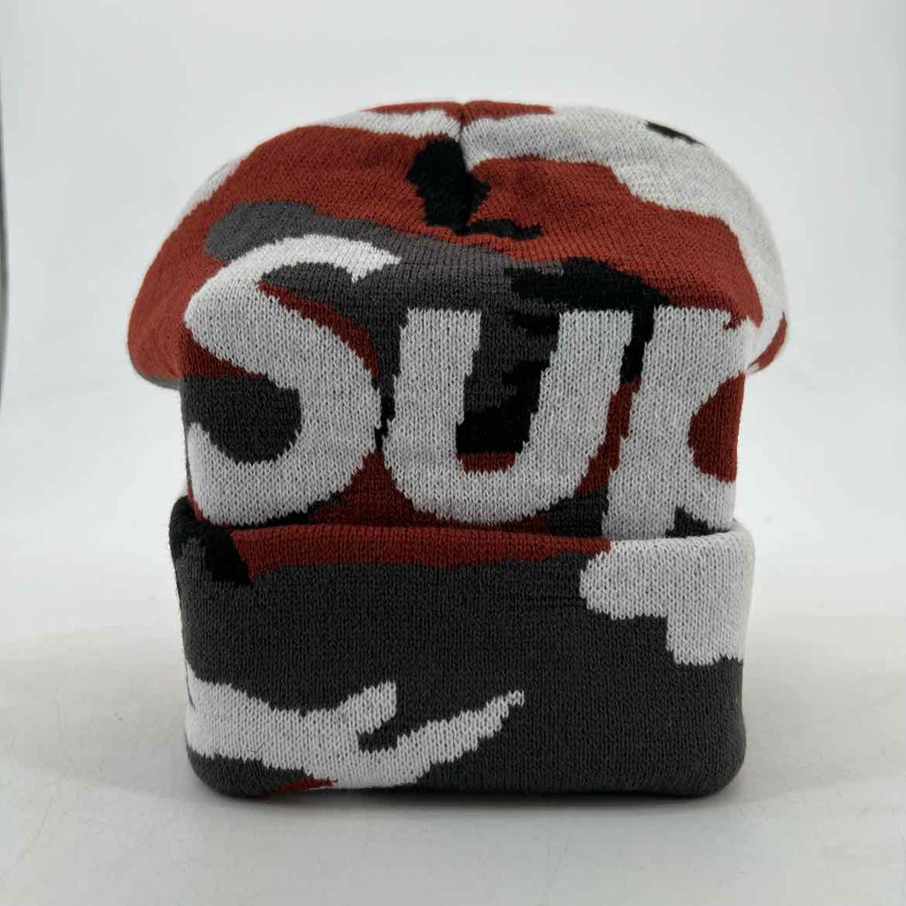 Supreme Beanie "RED CAMO" New Red Size OS