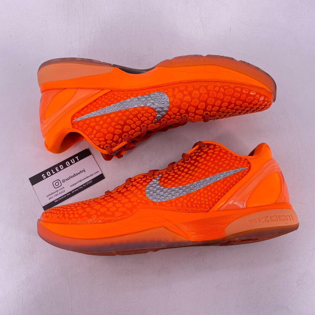Nike Kobe 6 Protro "Total Orange" 2025 Used Size 10