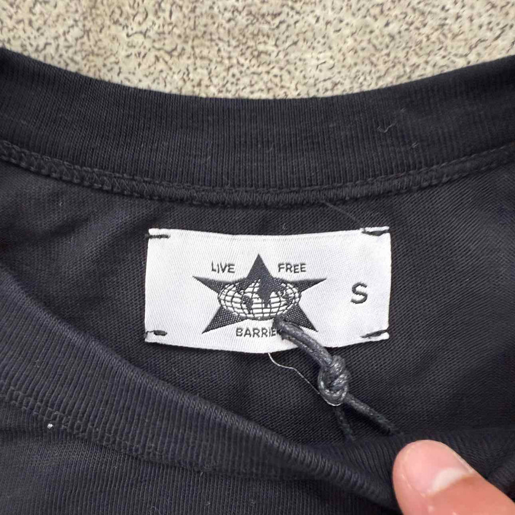 Barriers T-Shirt Black "MANSA MUSA" New Size S