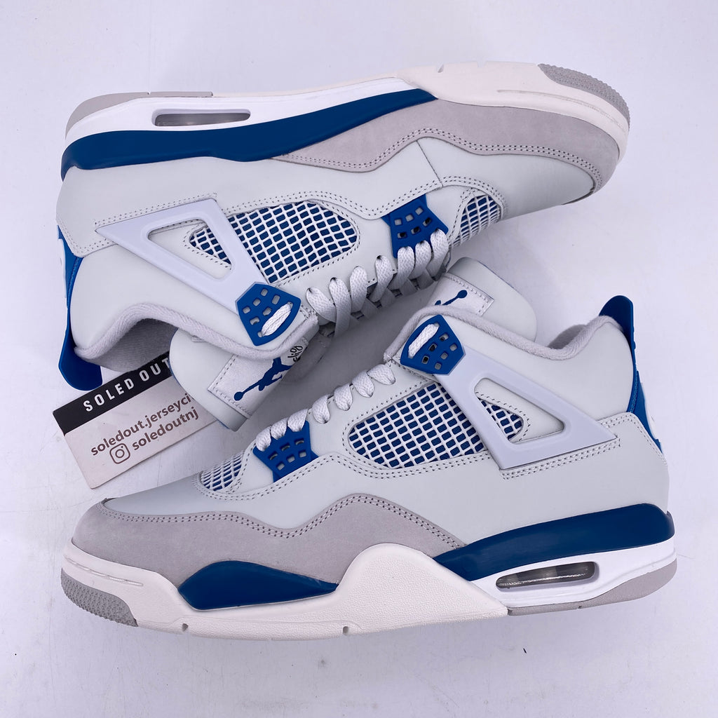 Air Jordan 4 Retro "Military Blue" 2024 New Size 10.5