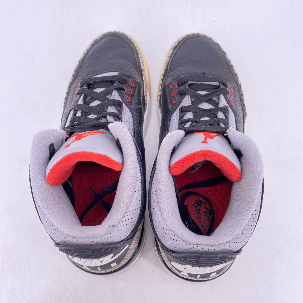 Air Jordan 3 Retro "Black Cement" 2018 Used Size 9