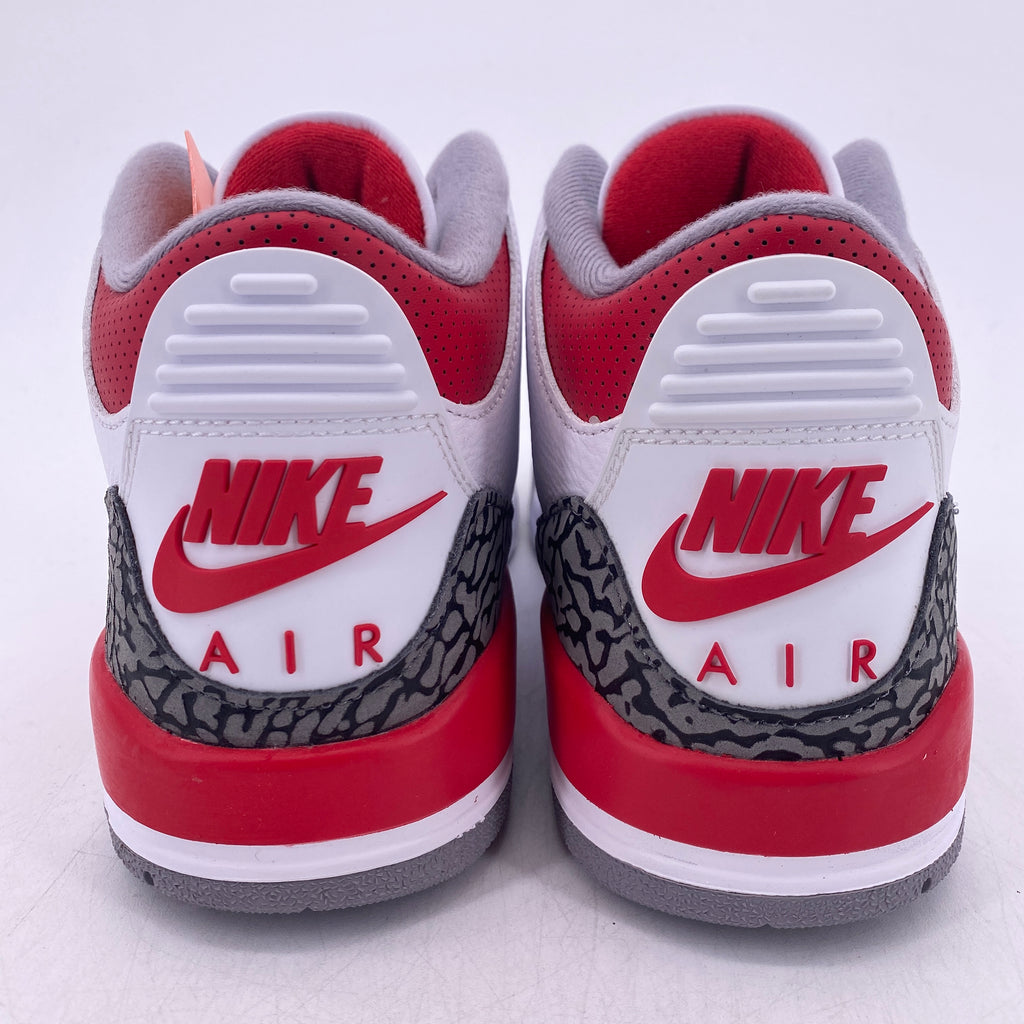 Air Jordan 3 Retro "Fire Red" 2022 New Size 8.5