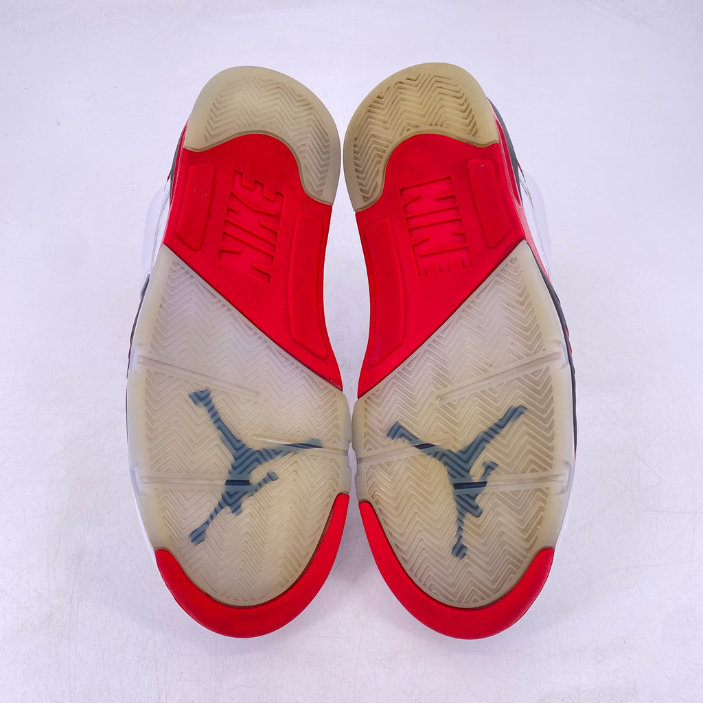 Air Jordan 5 Retro "Fire Red Black Tongue" 2025 Used Size 10
