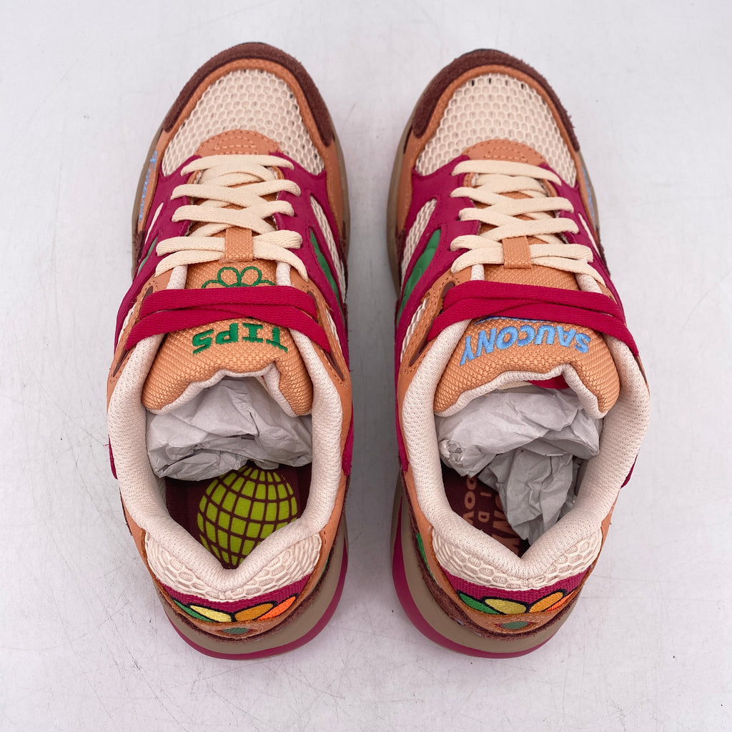Saucony Grid Shadow 2 "Jae Tips Wear To The Party" 2023 New Size 8.5