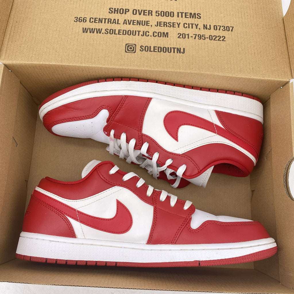 Air Jordan 1 Low "Gym Red White" 2020 Used Size 11