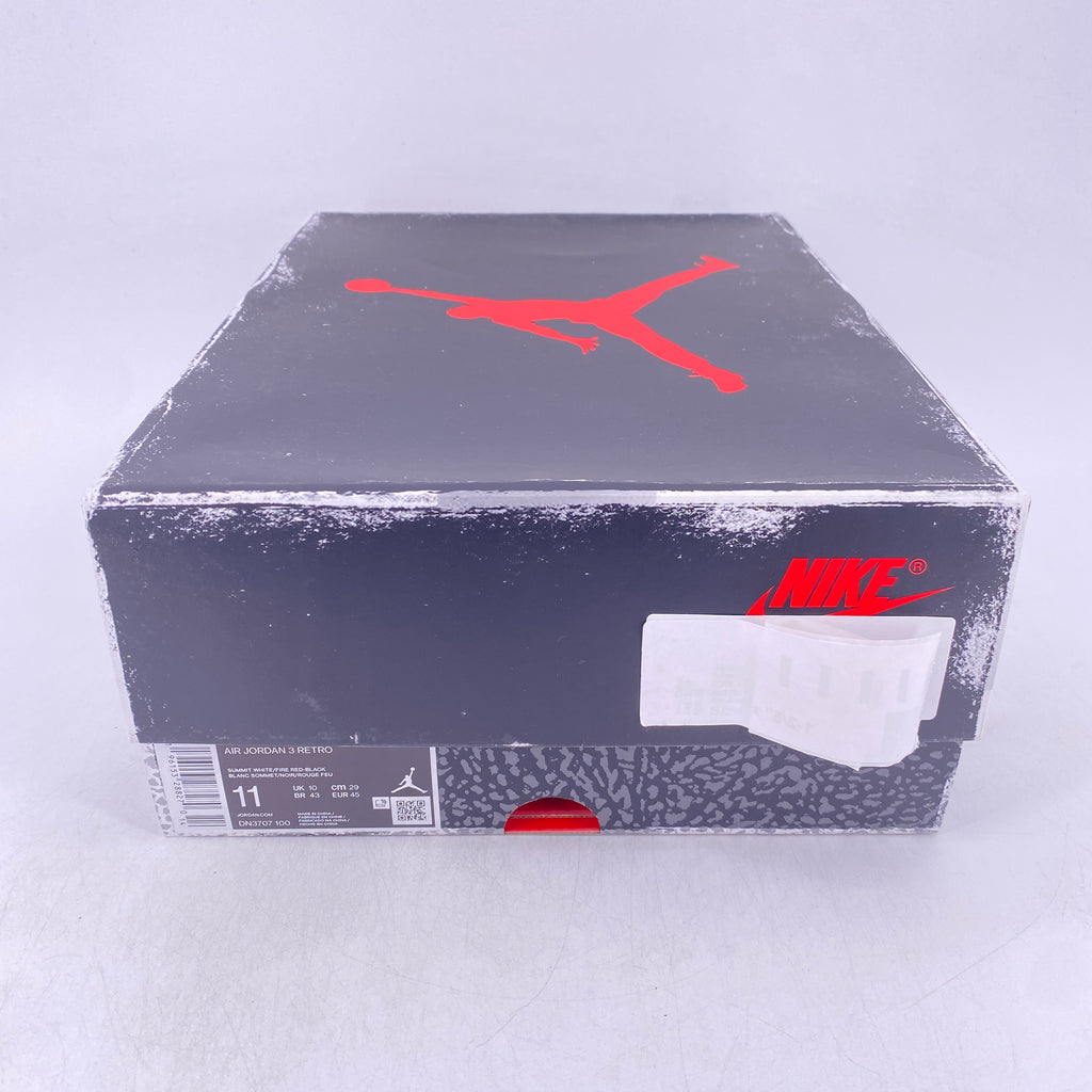 Air Jordan 3 Retro "White Cement Reimagined" 2023 New Size 11