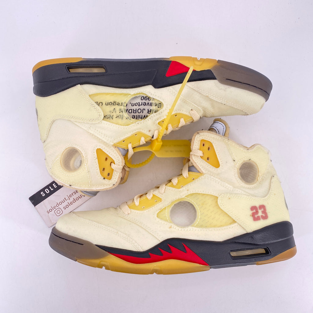 Air Jordan 5 Retro "Ow Sail" 2020 Used Size 11